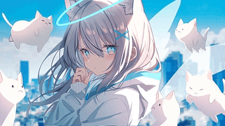 蔚蓝档案猫咪