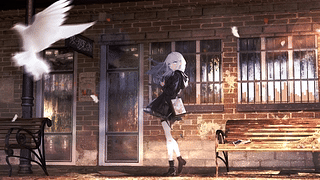 橙色街道4K