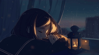 「窗边的雨夜」