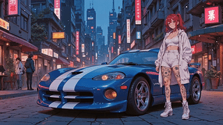道奇ViperGTSSRII(1996)-极速静谧