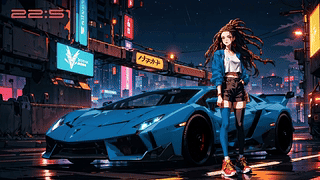兰博基尼AventadorLP700-4(2012)-京都街灯