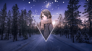 森林的雪