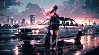 [非动画]宝马E30333i(1985)-电子日落