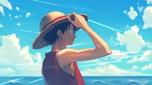 海贼王 草帽路飞 动态壁纸 | 作者：𝙩𝙢𝙊𝙟𝙞