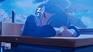 蔚蓝档案 | ブルーアーカイブ - 熟睡的阿罗娜 [4K]