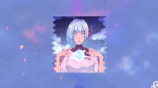 蓝色 动态壁纸 | 作者：mana