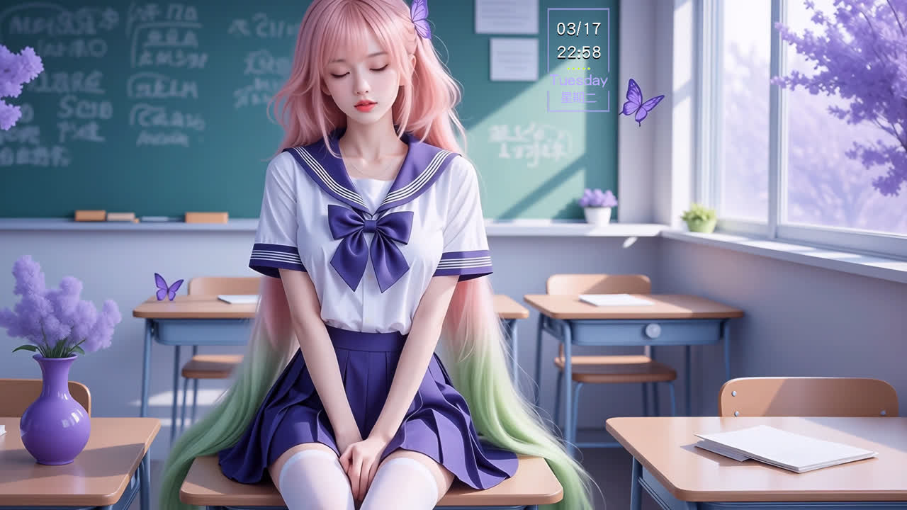 校园女孩4K