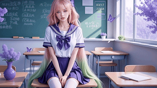 校园女孩4K
