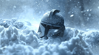 雪地中的克隆人士兵头盔 2K - 《星球大战》 - 拉格纳・维普金