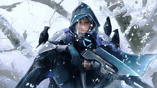雪地中的安娜 - 守望先锋- 拉格纳・维普金 动态壁纸 | 作者：Ragnar