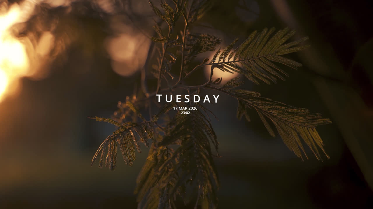 自然中的黄金时刻