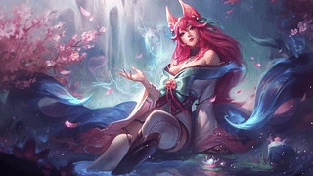 灵魂莲华阿狸 动态壁纸 | 作者：Description