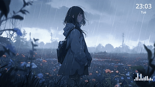 雨中少女【4k】
