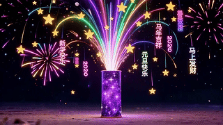 新年烟花2026