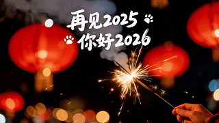 再见2025你好2026