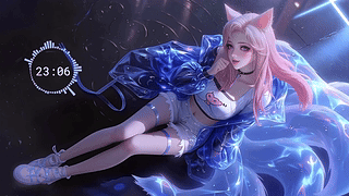 狐耳九尾少女