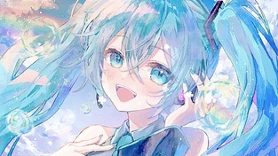 夏日初音 动态壁纸 | 作者：Bazon - WALLHACK
