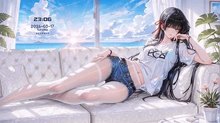 白丝居家纯欲少女千咲