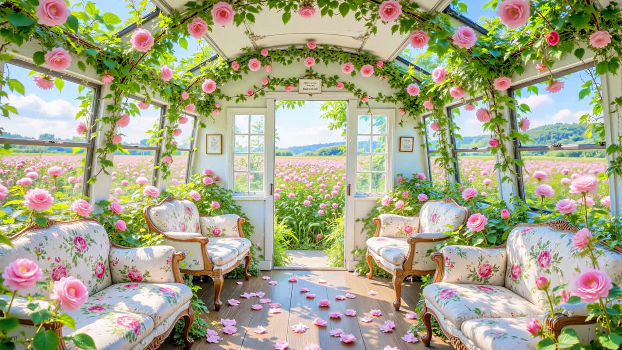 护眼花园阳光小屋