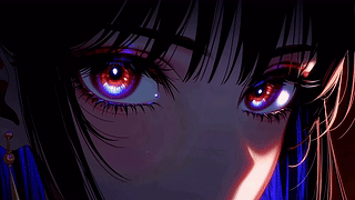 灵动暗夜眨眼动态