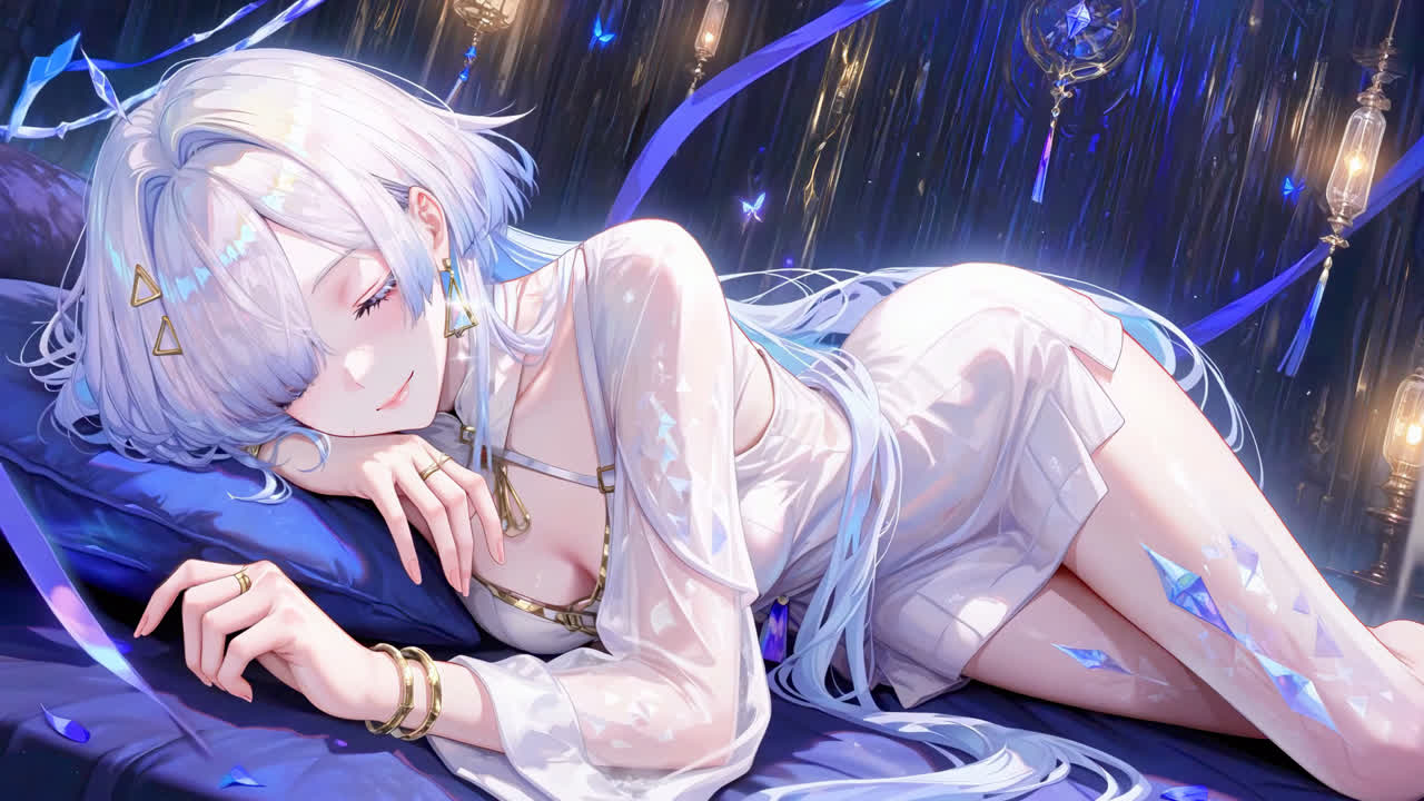 白毛少女-good莫宁