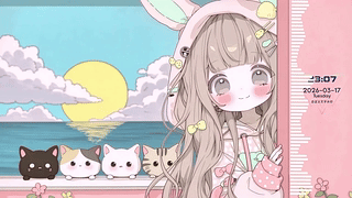 好奇兔耳萝莉