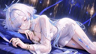 白毛少女-good莫宁