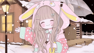 雪夜兔耳萝莉女孩