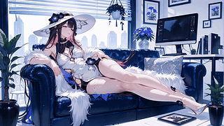 长腿少女大丽花