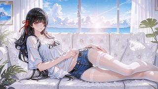 白丝少女千咲