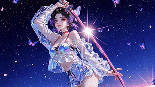 炫彩持剑少女蝴蝶忍