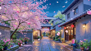 樱花小院