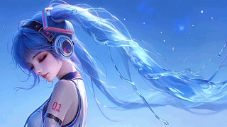 双马尾miku