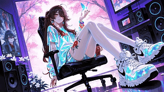 电竞少女的专属主场-胡桃