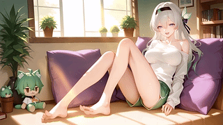 居家少女流萤