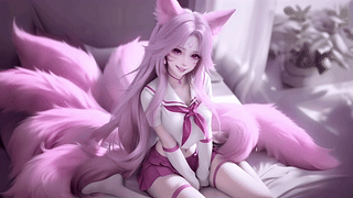 九尾JK甜美阿狸