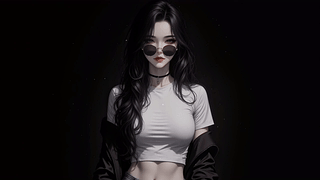 暗黑长发御姐