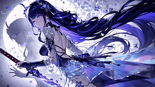 双影炫彩少女