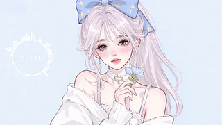 高马尾清纯女孩