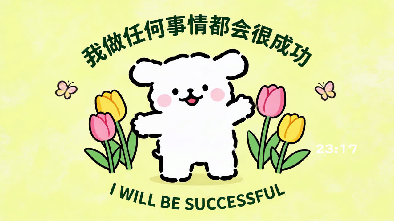 我做任何事都会成功
