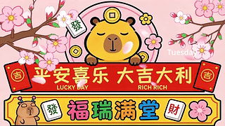 平安喜乐大吉大利