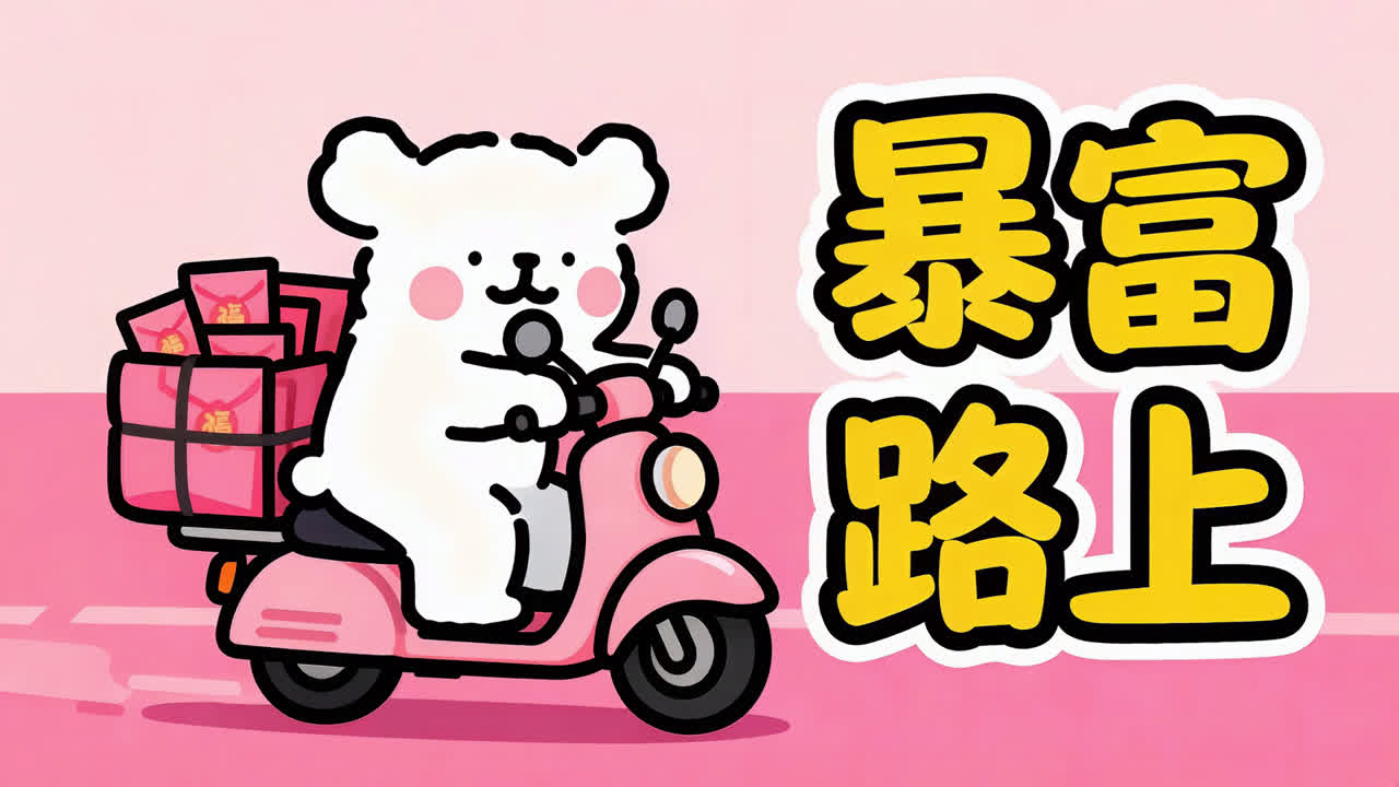 呆萌小狗的暴富路