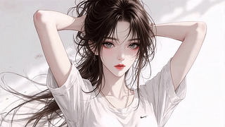 挽发少女