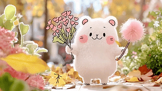 可爱森林小团子
