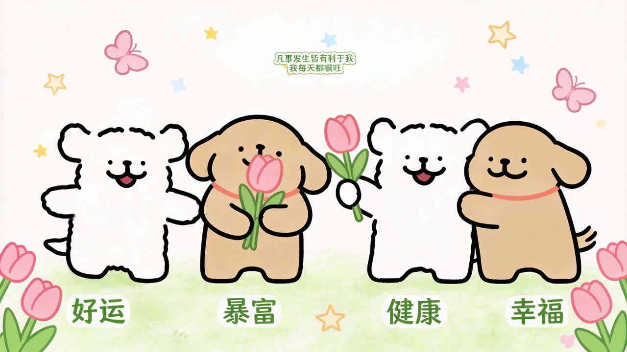 我每天都很旺
