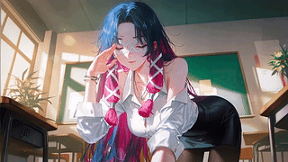 制服美女哥伦比娅