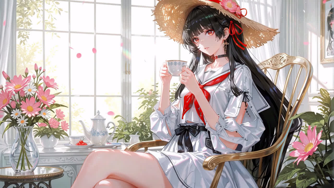 闲茶午后美少女-千咲