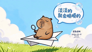 淡淡的就会顺顺的