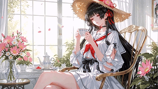 闲茶午后美少女-千咲