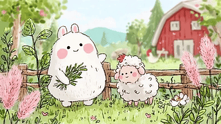 小团子和可爱羊